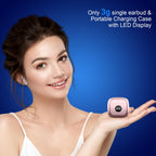 Wireless Earbuds, Bluetooth 5.4 Ear Buds, LED Power Display, 6D Bass Stereo