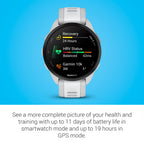 Garmin Forerunner® 165, Running Smartwatch, 43mm, Black