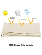 iBirdie Outdoor TV Cover 52 to 55 inch Weatherproof and Waterproof