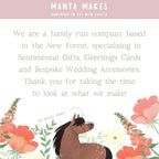 Manta Makes Leaving card goodbye good luck card, retirement new job card to go with sorry your leaving gifts for colleagues women or men