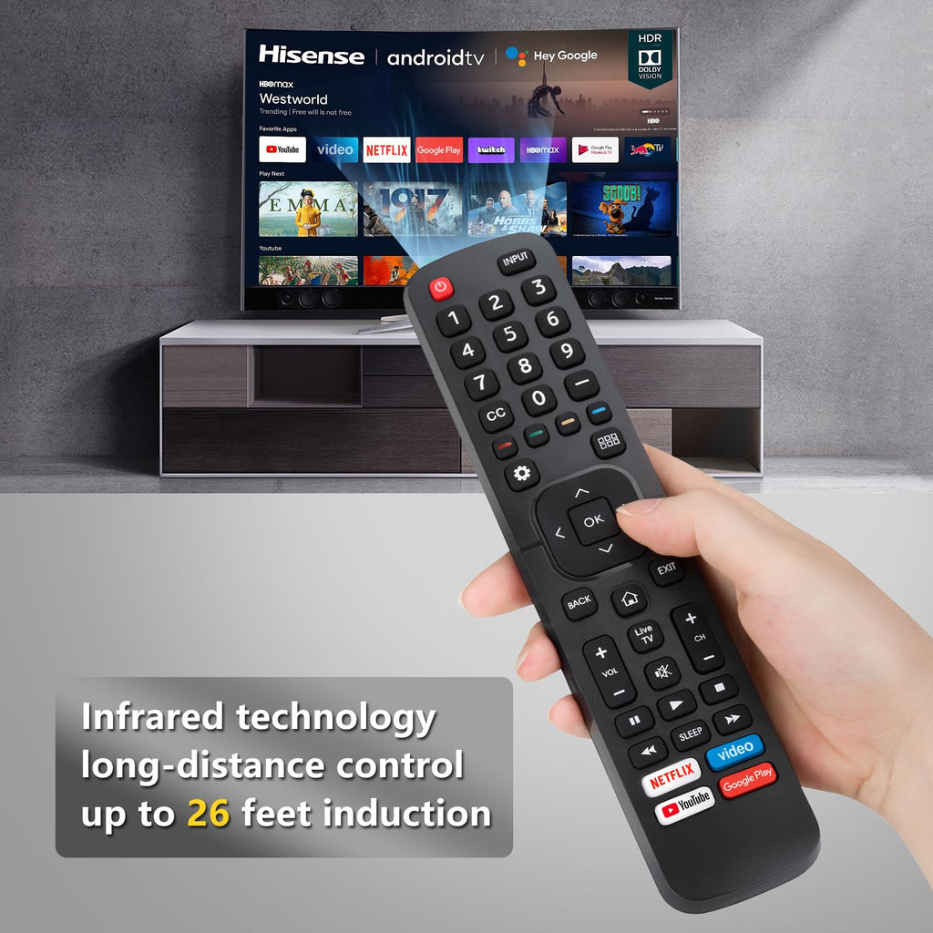 Universal for Hisense TV Remote Replacement