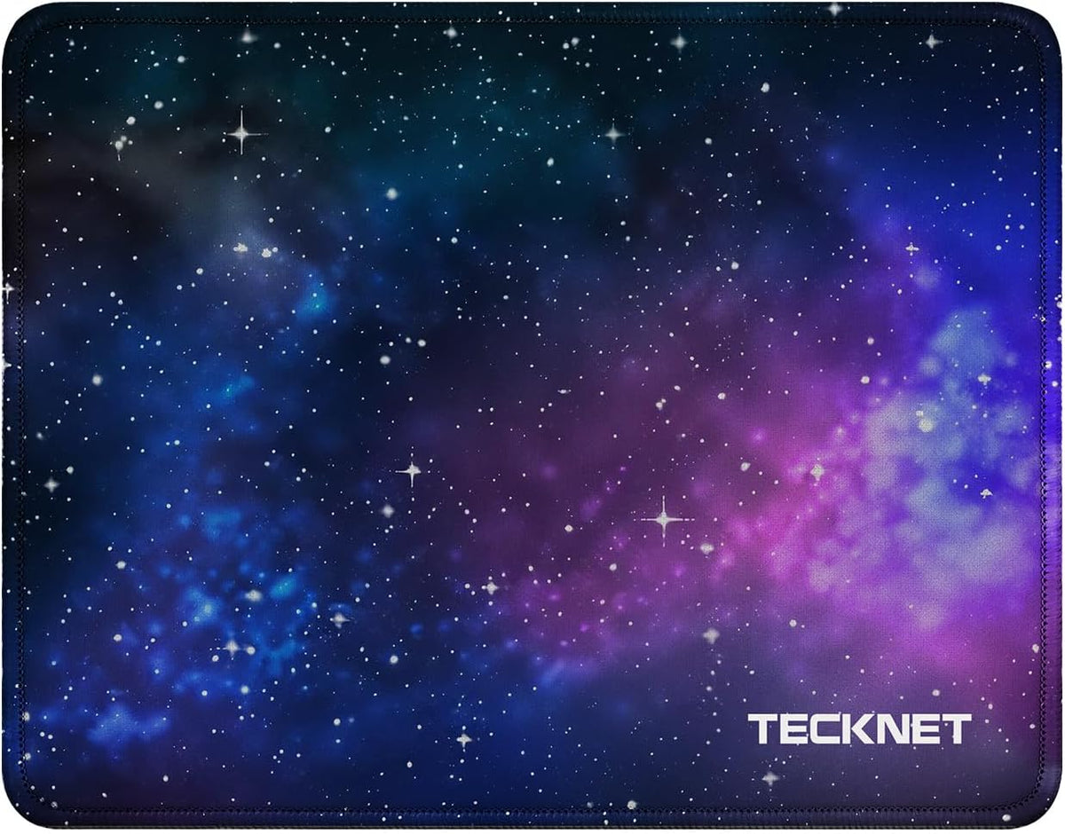 TECKNET Mouse Mat, 270 x 210 x 3 mm Gaming Mouse Pad - Starry Night