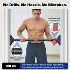 Sportneer Pull Up Bar Doorway Chin Up Bar No Screws