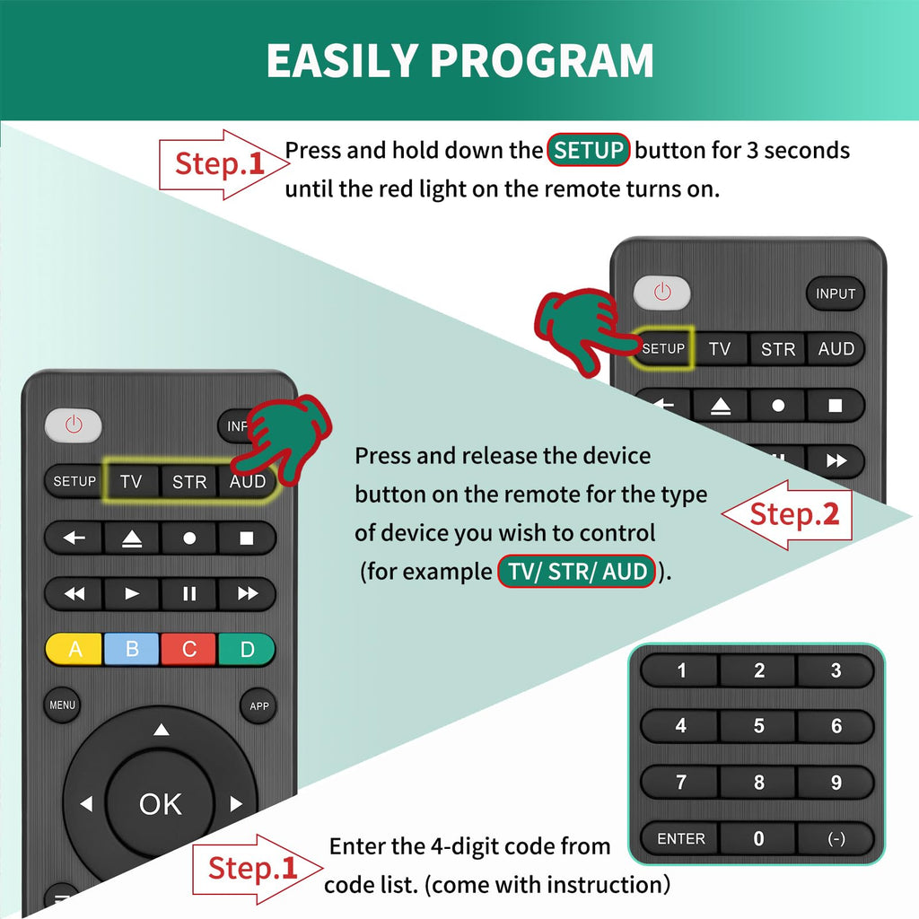 Only for TCL Google TV Remote Control Replacement, Responsive, No Setup