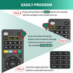 Only for TCL Google TV Remote Control Replacement, Responsive, No Setup