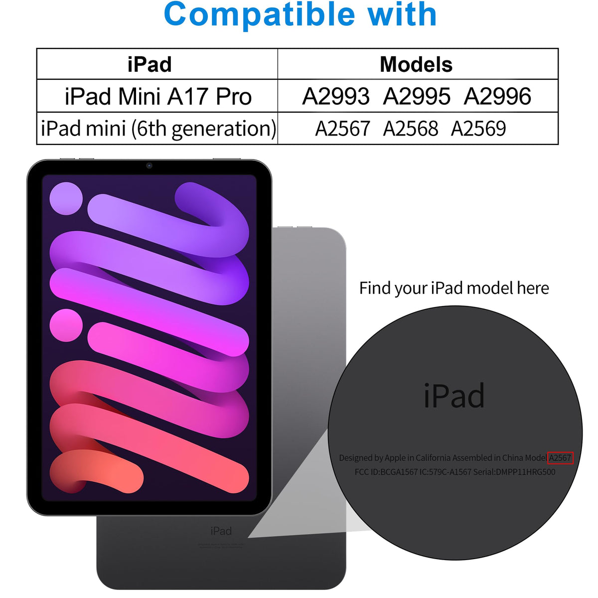 4youquality 2-Pack for iPad (A16) 11th & 10th Generation Screen Protector