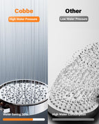 Cobbe Hard Water Filter Shower Head with 1.5m Hose and Holder