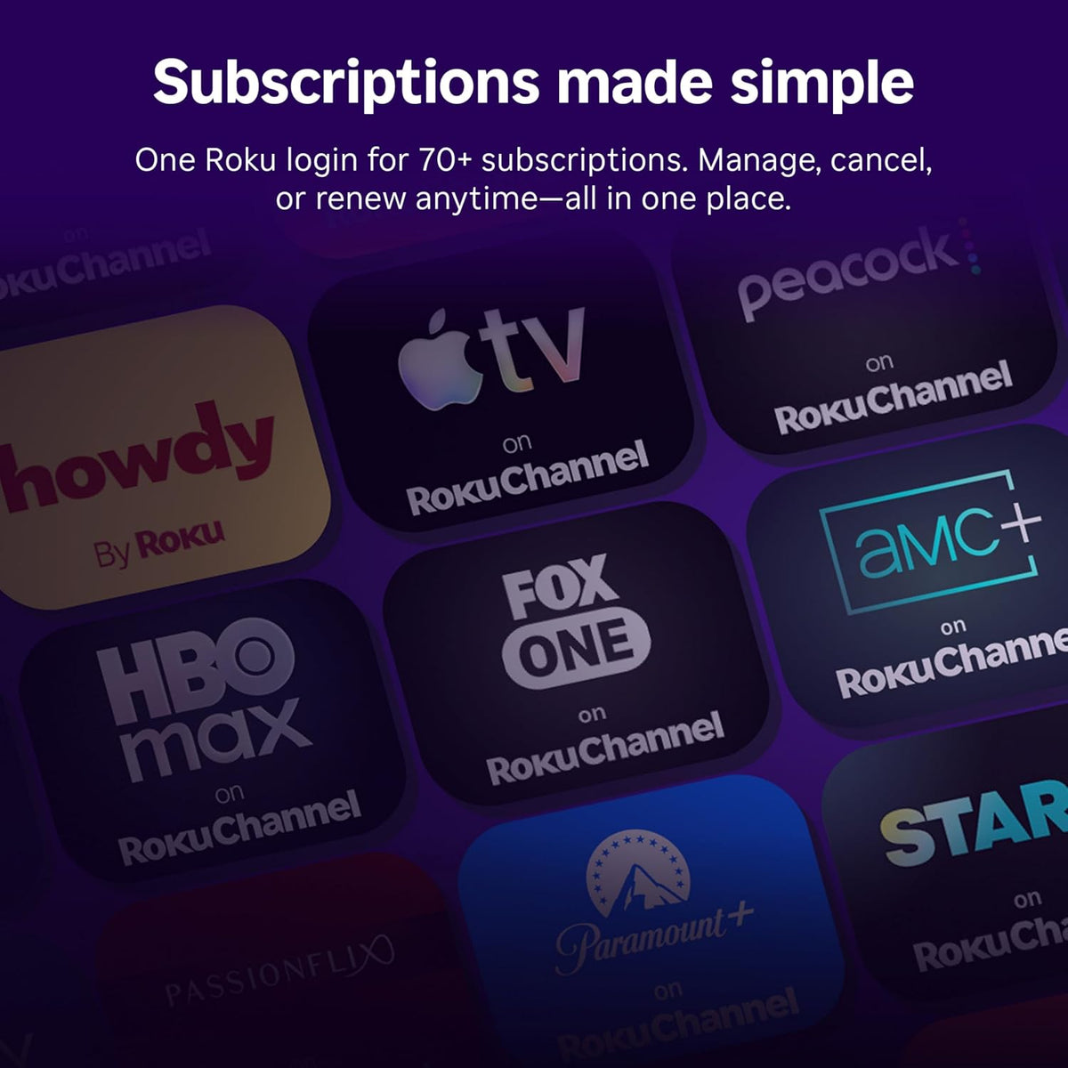 Roku 85-Inch Select Series Smart TV 2026-4K QLED TV - Roku TV