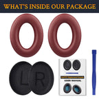 SoloWIT Earpads for Bose QC35 & QC35 ii - Brilliant Blue