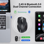 TECKNET Bluetooth Mouse, Wireless Mouse Rechargeable