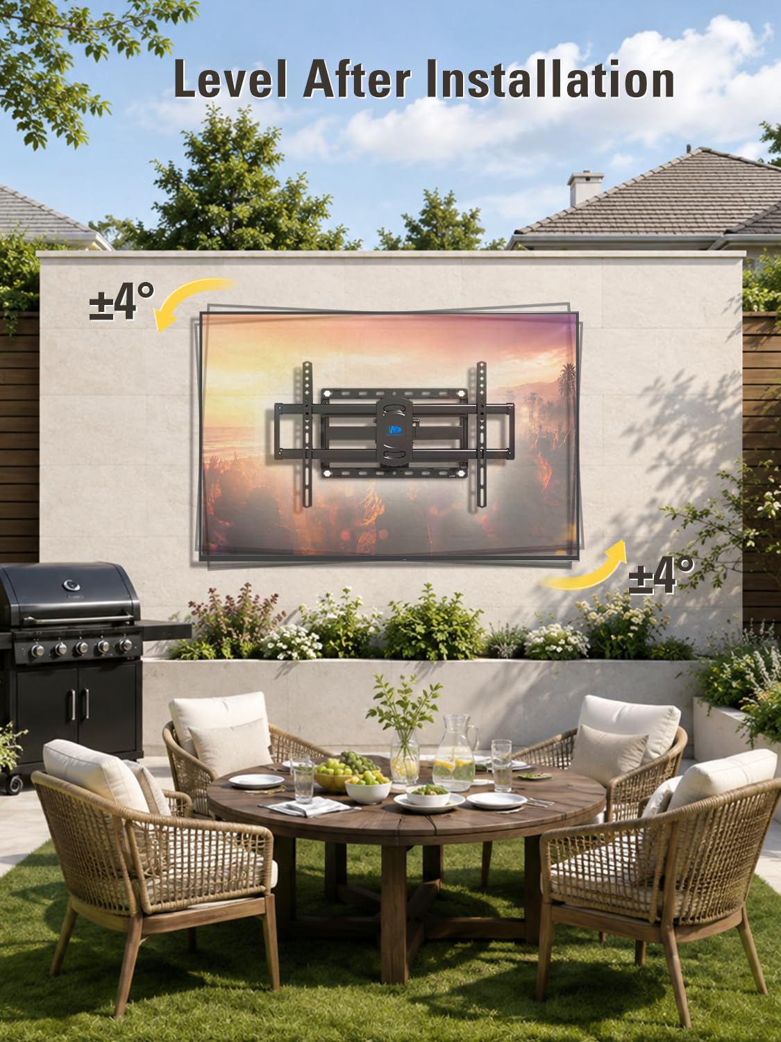 Mounting Dream Full Motion TV Wall Mount for 42-90 Inch TV up to 154lbs