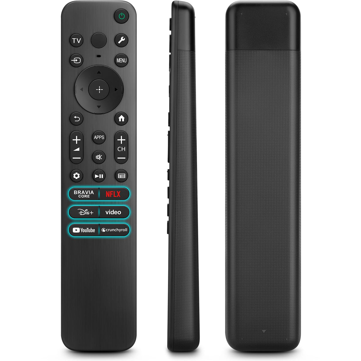 【2-Pack】 for Roku TV Remote,Replacement for TCL,ONN, Hisense Roku TVs
