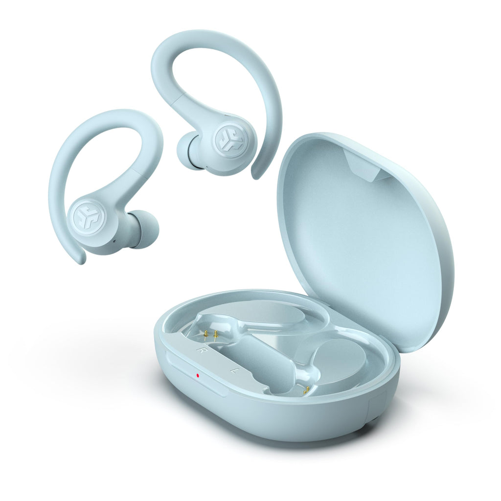 JLab, Go Sport+, True Wireless Workout Earbuds, Bluetooth Sport Earbuds, Clear Calling, Sand