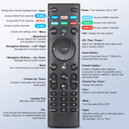 Universal Backlit Remote for LG Smart TV Remote Control Replacement