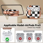 for AirPods Pro 2nd/1st Case (2023-2019)-Purple Bell Flower