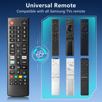 (Pack of 2) Replacement Remote Control Compatible for Roku TV,for TCL Roku/for Hisense Roku/for Onn Roku(Not for Roku Stick,Box and Players)