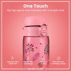 ION8 Leak Proof Water Bottle, 500ml (18oz), Fighter Jets