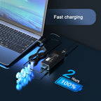 65W Laptop Charger Compatible With HP Pavilion EliteBook ProBook Series