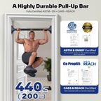 Sportneer Pull Up Bar Doorway Chin Up Bar No Screws
