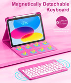 Vobafe Keyboard Case for iPad A16 11th Generation 11 inch/10th Gen 10.9"