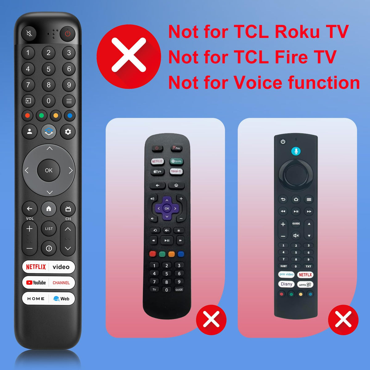 for Hisense TV Remote Control, Universal for Hisense Smart TV, Replacement