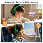 Candy Bila Wired Kids Headphones for School, Over-Ear for Boys Girls