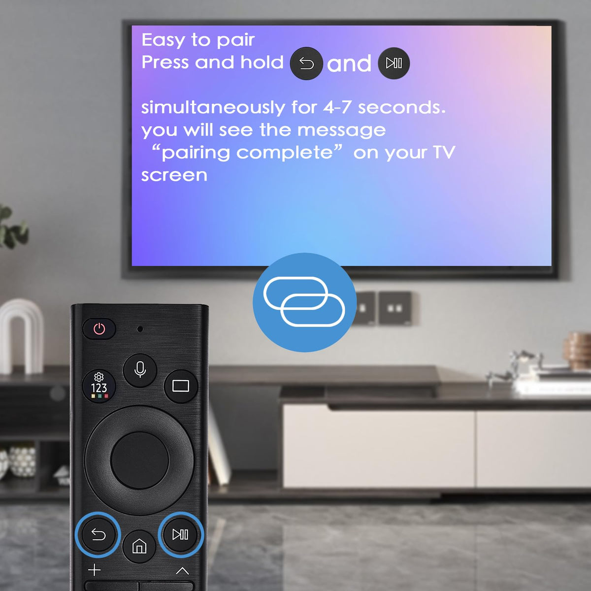 Replacement for Hisense Smart Google TV Voice Remote Control