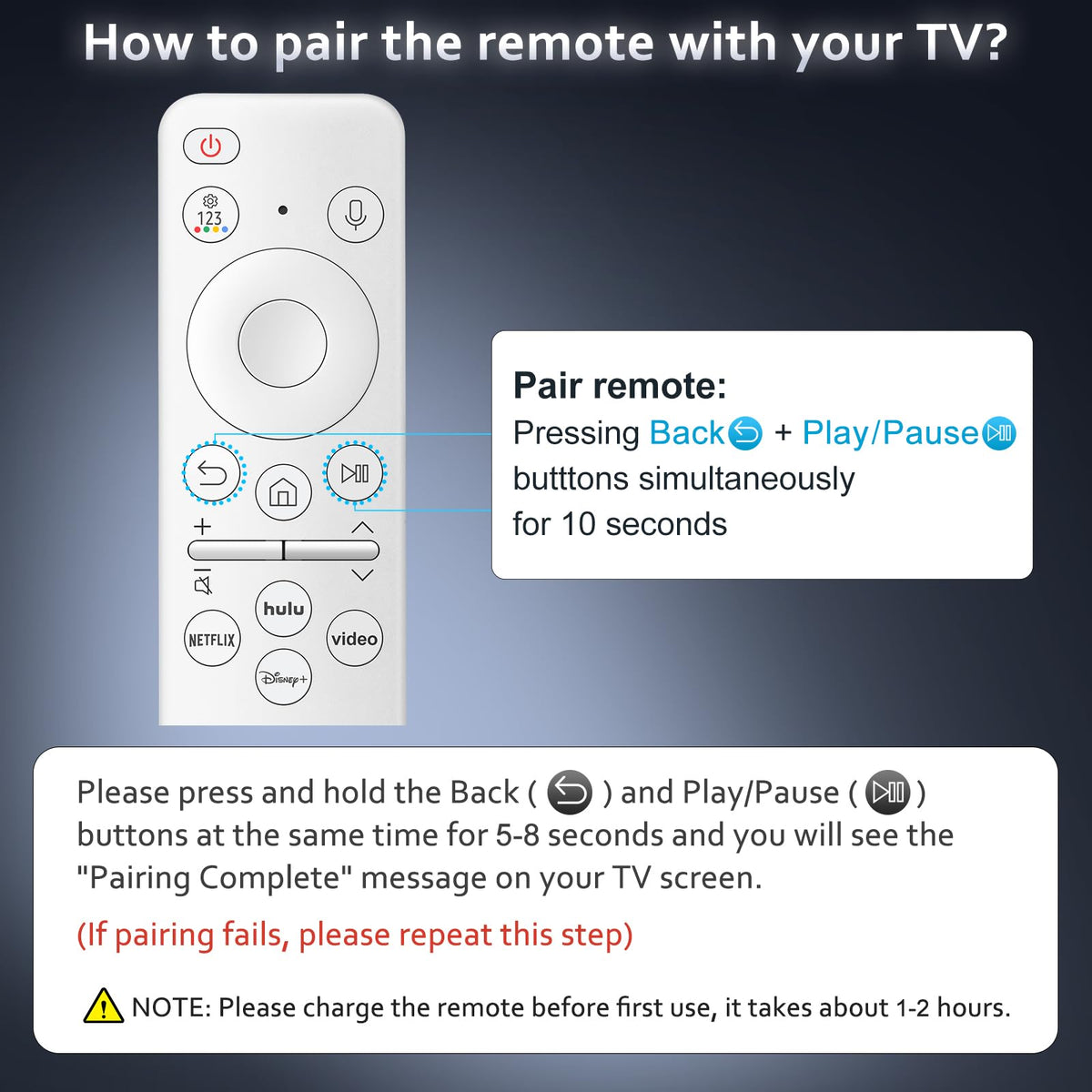 (2 Pack) Cover for Samsung Remote Silicone Protective Case Compatible with Samsung TV Remote Control Cover BN59 Series Glow in The Dark Remote Skin Sleeve