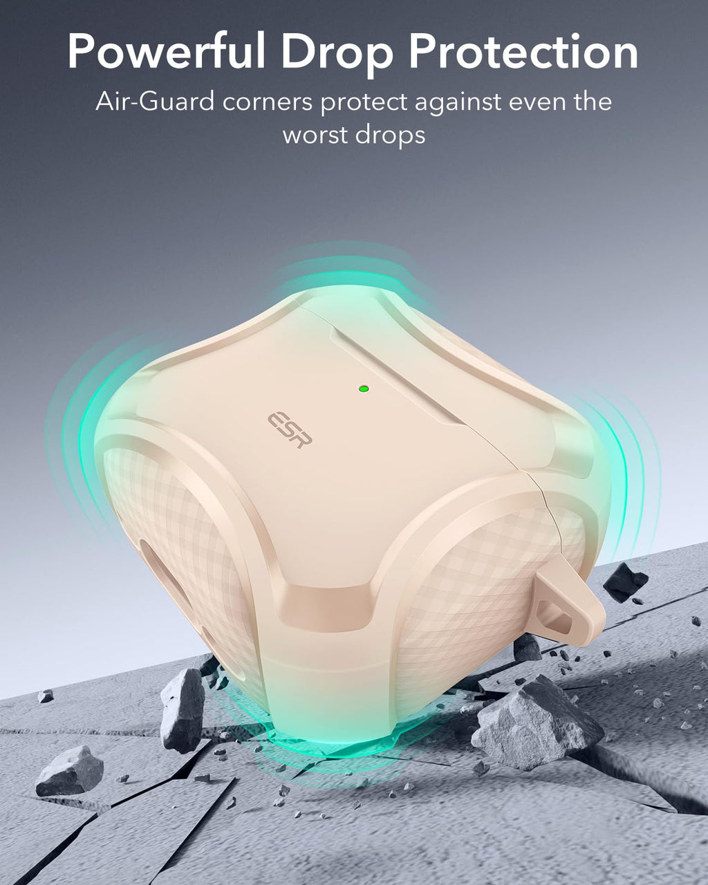 ESR for AirPods Pro 2 Case, Compatible with MagSafe, Navy Blue
