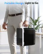 Antarctic Star 10L Compact Mini Fridge, 2.6 Gal Portable Small Refrigerator