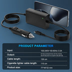 65W USB C Laptop Charger Compatible with HP Spectre Elitebook Chromebook