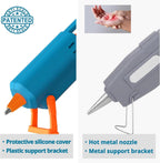 Tilswall Hot Glue Gun kit, 50W Mini Melt Glue Gun with 75pcs Glue Sticks