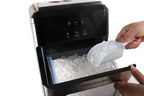Frigidaire EFIC237 Countertop Crunchy Chewable Nugget Ice Maker, 44lbs per day, Black Stainless
