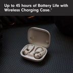 Beats Powerbeats Pro 2 - Wireless Noise Cancelling Workout Earbuds with Secure- Fit Earhooks, Up to 45-Hour Battery with Charging Case, Sweat & Water Resistant, Heart Rate Monitoring - Jet Black