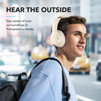 Soundcore by Anker Q20i Headphones with Protective Case, Blue, Bundle