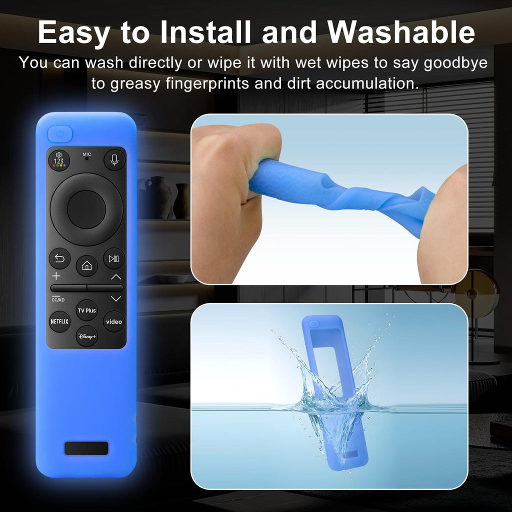 Universal for Samsung-TV-Remote-Control Replacement,Compatible with All Samsung Smart Frame Curved QLED TVs