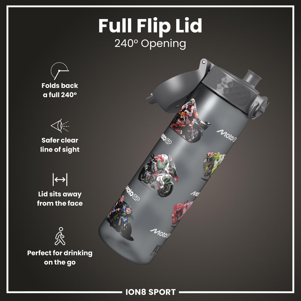 ION8 Leak Proof Water Bottle, 500ml (18oz), Fighter Jets