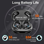 Wireless Earbuds Sports, 75Hrs Bluetooth 5.4 Headphones, Bass Hi-Fi Stereo