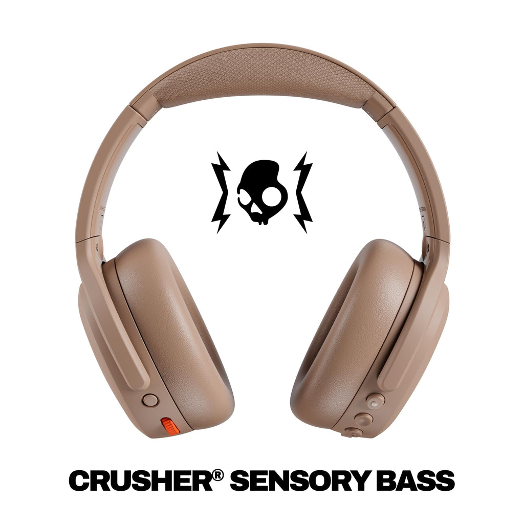 Skullcandy Crusher ANC 2 Noise Cancelling Wireless Headphones - Bone