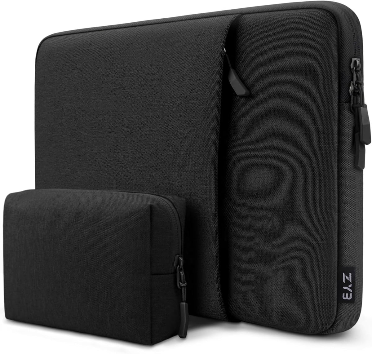 ZYB Laptop Sleeve 14 Inch, Waterproof Shockproof 14 Inch Laptop Case for 14" Notebook Lenovo Thinkpad IdeaPad, MacBook Air 15.3 2026-2023 M5 M4 M3 M2, 14" HP Dell Acer Chromebook Mac Pro 15-Black
