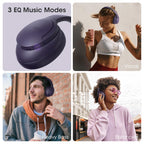 DOQAUS Bluetooth Headphones Over Ear, Headphones Wireless with 90H Playtime