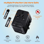 Bigfish Universal Travel Adapter, Travel Plug Adapter Worldwide