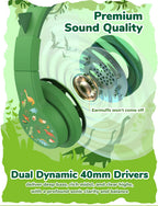 iClever HS19 Kids Headphones with Cord, Toddler Headphones for Boys Girls