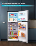BLACK+DECKER 18.1 Cu. Ft. Top Mount Refrigerator with Ice Maker, BR1810HIMB