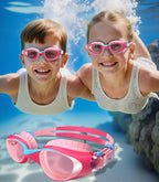 Kids Swimming Goggles for Boys & Girls Aged 6-14, Anti-Fog