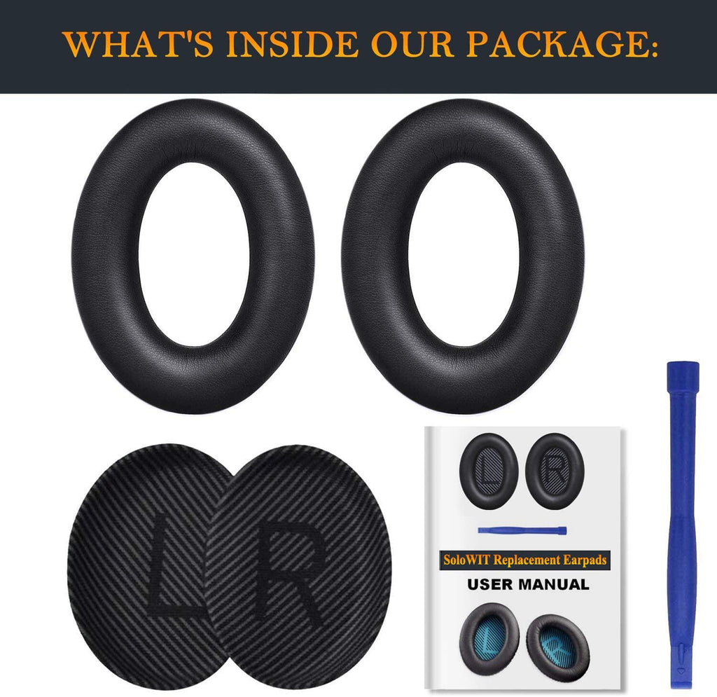 SoloWIT Earpads for Bose QC35 & QC35 ii - Brilliant Blue
