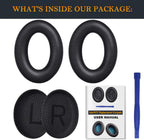 SoloWIT Earpads for Bose QC35 & QC35 ii - Brilliant Blue