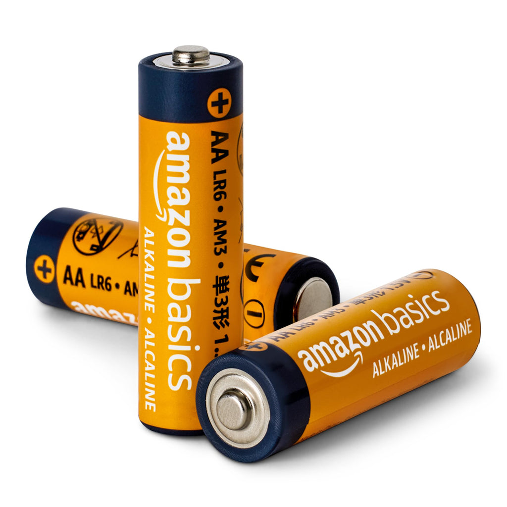 Amazon Basics 100-Pack AAA Alkaline High-Performance Batteries, 1.5 Volt, 10-Year Shelf Life