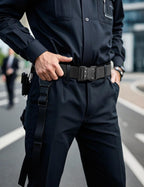 JUKMO Quick Release Tactical Belt, Military Work 1.5" Nylon Web Hiking Belt