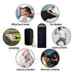 Sleeping Bag for Camping,Sleeping Bags for Adults Backpacking Waterproof,3 Seasons Adult Blanket,Small Packed Ultralight Carry Bag, Soft,Thick and Warm,for Outdoor Camping,Travel,Hiking
